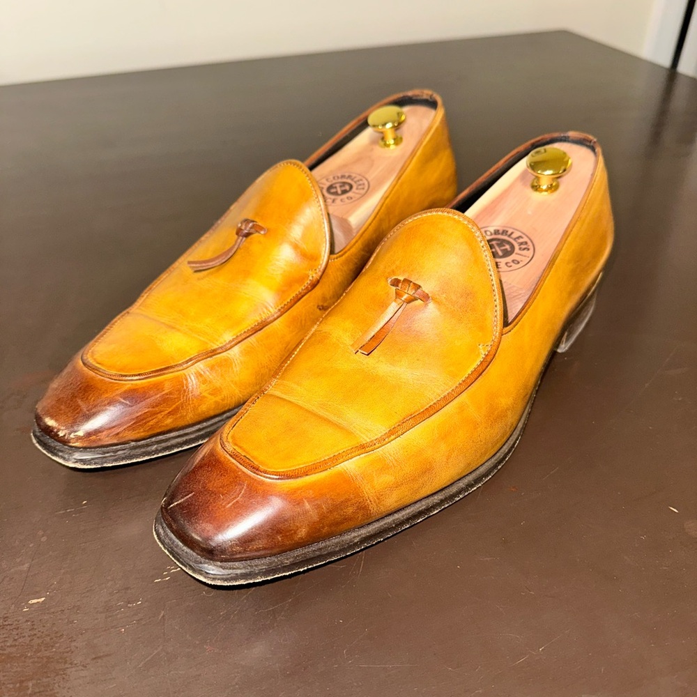 Paul Evan’s - Van Damme Belgian Loafer - Tobacco - Size 9.5
